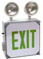 Wet Location Combo LED Exit/Emergency Light