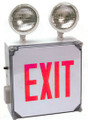 Wet Location Combo LED Exit/Emergency Light