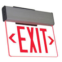 LED Edge Lit Exit Sign