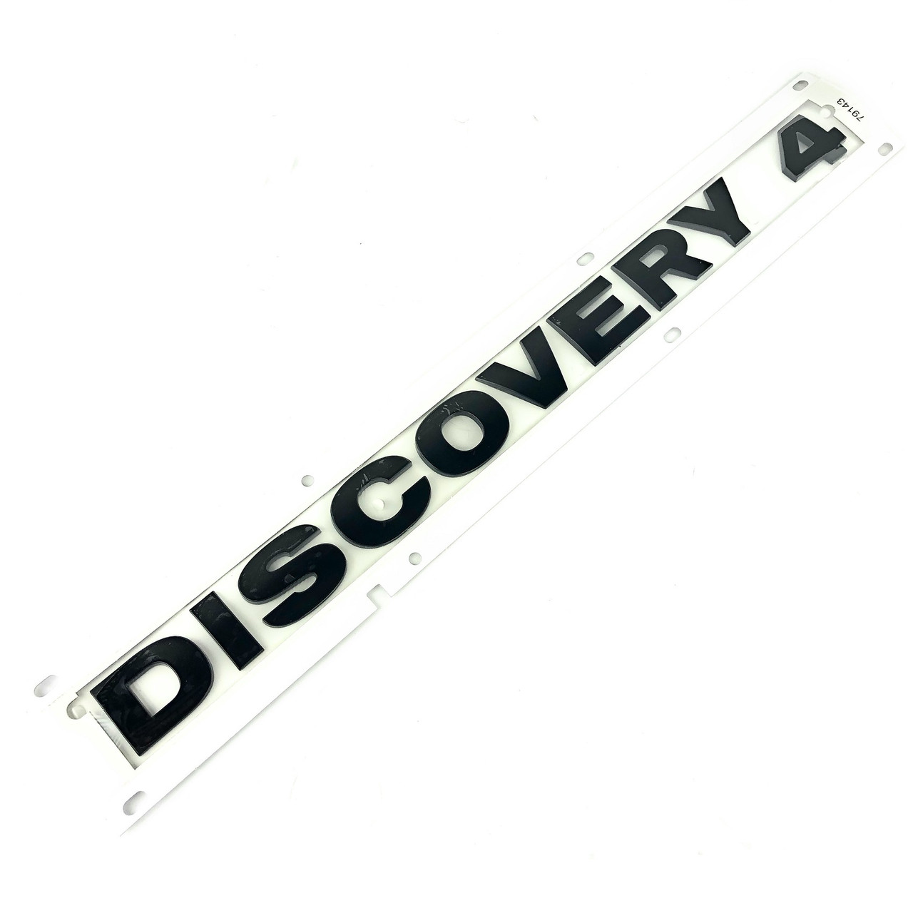 'Discovery 4' Badge in Gloss Black | LR043107