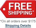 Free Shipping on orders over $175