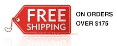 Free Shipping on orders over $175