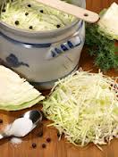 Making sauerkraut