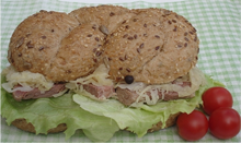 Sauerkraut & beef sandwich 