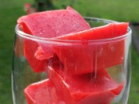 Easy Homemade Fruit Ice Cubes