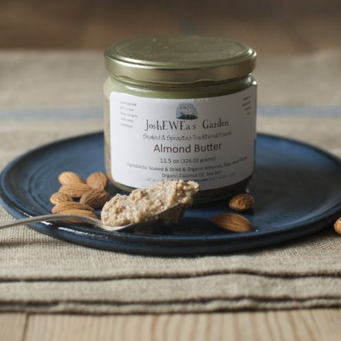 The best nut butter, made from soaked organic nuts.