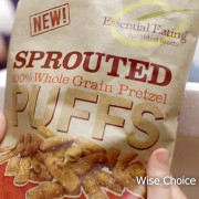 Sprouting adds great flavor to whole grain Pretzel Puffs!