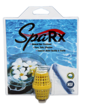 Spa Rx for small hot tubs or fountains to 400 gallons. 