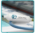 EcoOne Hose Filter for pools, spas, kiddie pools, ponds, aquariums, lawns, gardens, camping, pet water, and washing cars, boats, RV's and planes - handles up to 40,000 gallons of water
