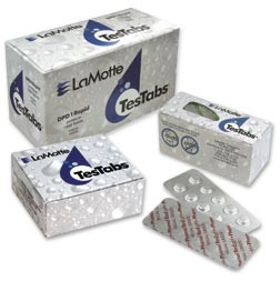 LaMotte 3808A Copper TesTabs Reagent Tablets (50, 100 or