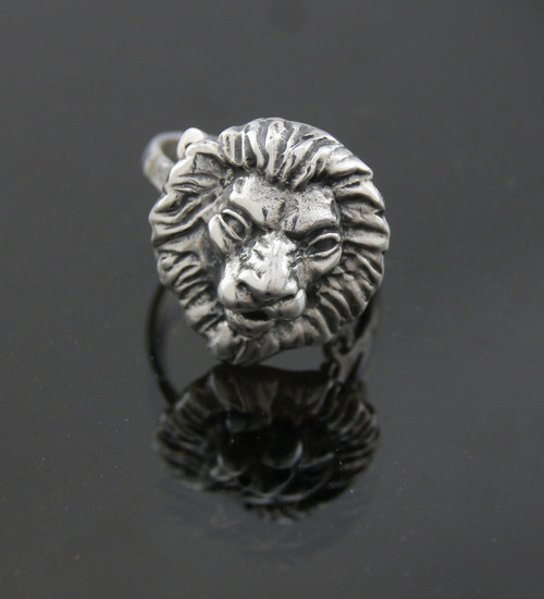 Nine50 Silver Leo Lion Ring