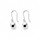 Handmade 950 Peruvian silver ball drop earrings by Nine50 Silver Australia
