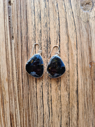 Large Pietersite Earrings