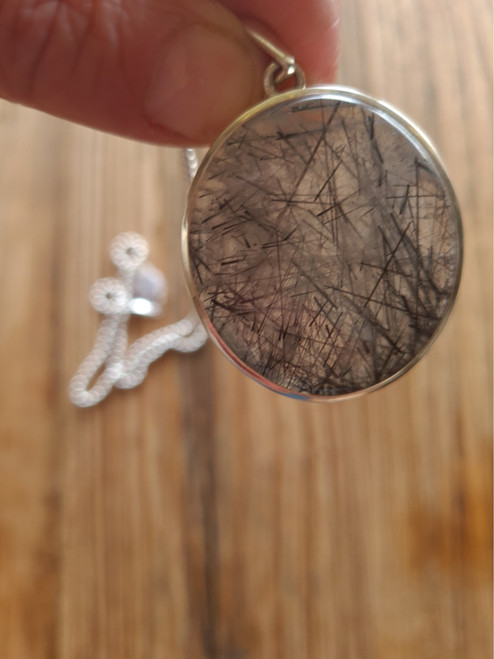 Tourmalated Quartz Pendant