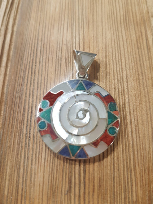 Nine50 Andean Spiral Pendant