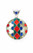 Nine50 950 Silver Round Inlay Pendant