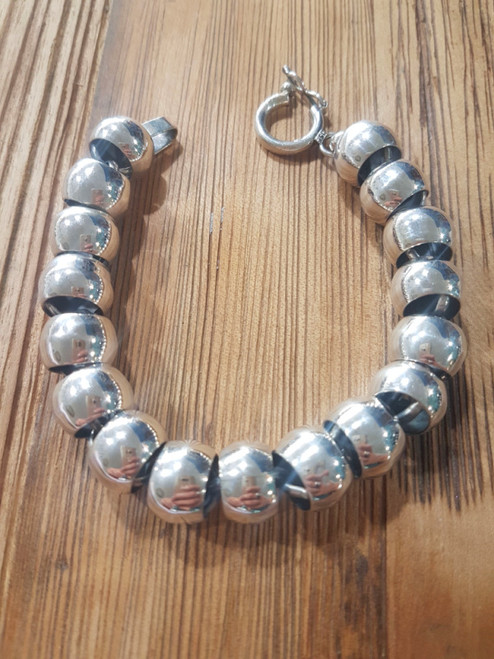 Nine50 Solid Silver Belcher Bracelet