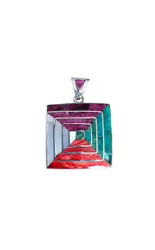 Nine50 Handmade Silver 950 Andean Pendant