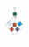 Nine50 950 Silver & Stone Peruvian Andean Pendant
