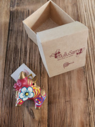 Nine50 Fair Trade Ceramic Torito Ornament Peru