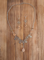 Nine50 Alpaca Silver Peruvian Necklace and Earring Set