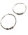 Nine50 Peruvian Silver Hoop Earrings