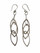 Nine50 Silver Drop Earrings