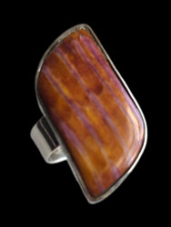 Nine50 950 Silver and Spondylus Shell Ring