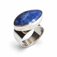 Nine50 950 Silver and Lapis Ring