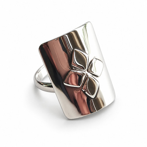 NIne50 Peruvian Handmade 950 Silver Ring
