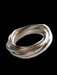 950 Silver Ring  Size 8US