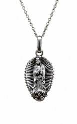 Nine50 Silver Virgin Mary Pendant