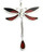 Nine50 Peruvian Silver Dragonfly Pendant