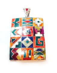 Large Ornate Inca Pendant