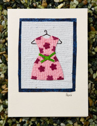 Pink Dress Card