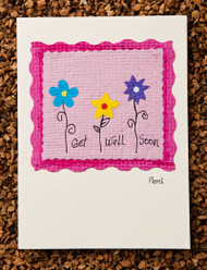 Get Well Soon Pink Card