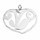 Large ornate cutout heart pendant handmade in Peru from 950 silver, featuring an openwork heart design with decorative curved silver detailing.