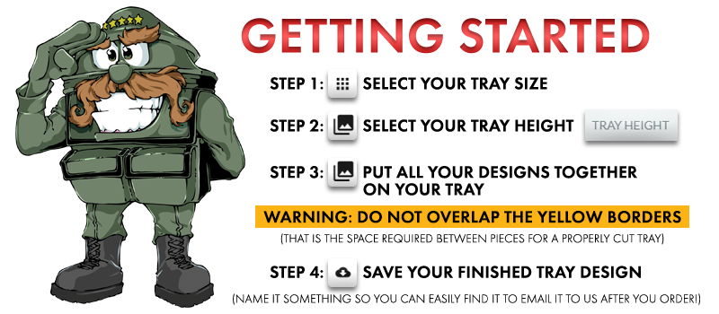Custom Tray Creator 2017 baggy-get-started