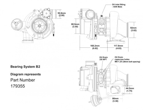 Borg Warner EFR 7064 Turbocharger - Enjuku Racing Parts, LLC Borg Warner EFR 7064 Turbocharger - Enjuku Racing Parts, LLC