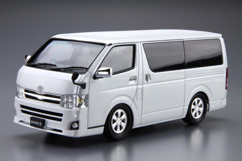 Aoshima 51573 The Model Car 06 TOYOTA TRH200V Hiace Super GL '10 1/24 Scale Kit