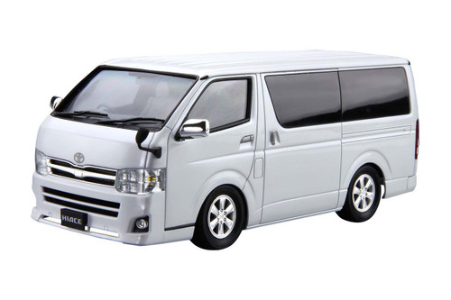 Aoshima 51573 The Model Car 06 TOYOTA TRH200V Hiace Super GL '10 1/24 Scale Kit