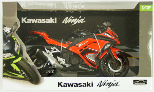 Aoshima Skynet 80917 kawasaki Ninja250 Orange SE 1/12 scale