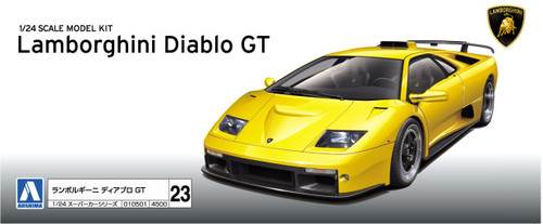 Aoshima 10501 LAMBORGHINI DIABLO GT 1/24 scale kit