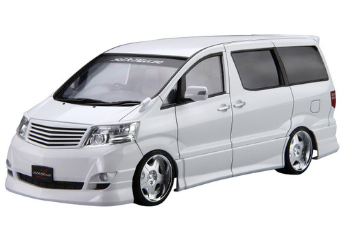 Aoshima 52150 Silk Blaze MNH/ ANH10/ 15W Alphard '05 (TOYOTA) 1/24 scale kit