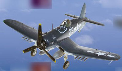 Doyusha 500545 Zero Fighter Type 52 No.15 F4U Corsair 1/72 Scale Pre-painted model