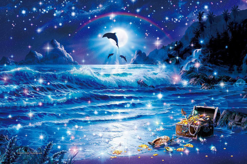 Epoch Jigsaw Puzzle 13-019 Lassen Fantastic Ocean (1000 Pieces)