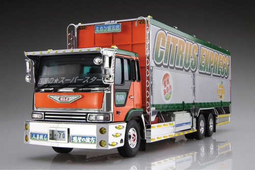 Aoshima 52075 Japanese Decoration Truck Mikan Mitsugoro 1/32 scale kit