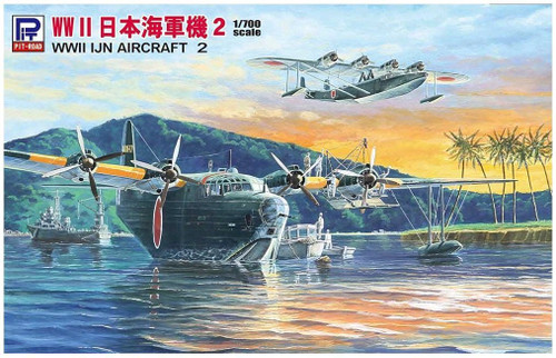 Pit-Road Skywave S-40 World War II IJN Aircraft Set 2 1/700 Scale Kit
