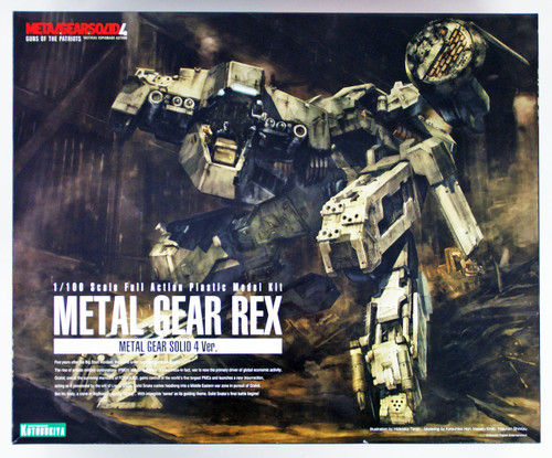 Kotobukiya KP409 Metal Gear Rex Metal Gear Solid 4 Ver. 1/100 scale kit