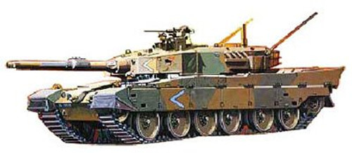Fujimi SWA03 Special World Armor JGSDF Type 90 Tank 1/76 scale kit